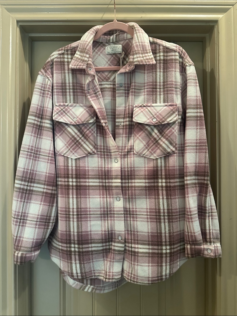 Fleece Shift Jacket